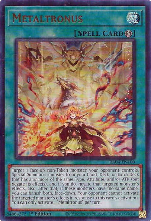 Metaltronus [RA04-FR100] Ultra Rare