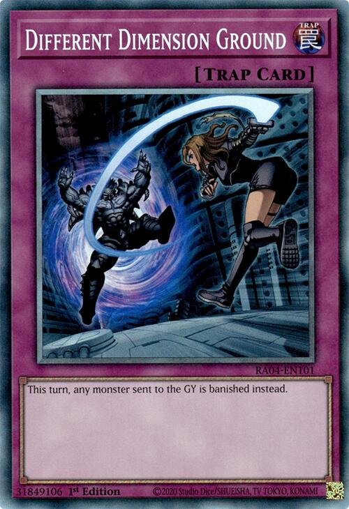 D.D. Ground [RA04-FR101] Prismatic Collector's Rare