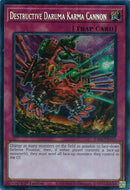 Canon destructeur de Karma Daruma [RA04-FR103] Secret Rare