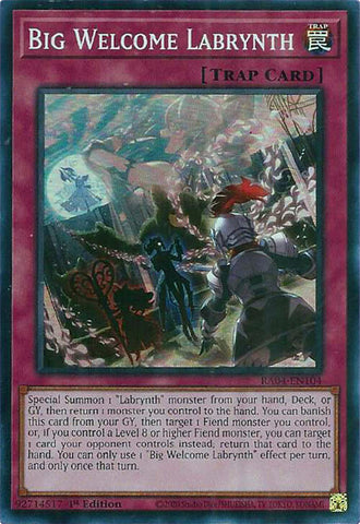 Gran Bienvenida Laberinto [RA04-EN104] Super Rara