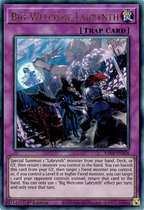 Grande Bienvenue Labrynthe [RA04-FR104] Prismatic Ultimate Rare