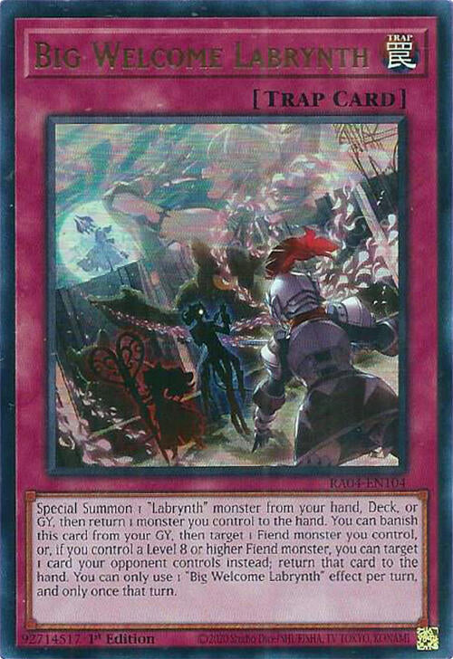Bienvenue Labyrinthe [RA04-FR104] Ultra Rare