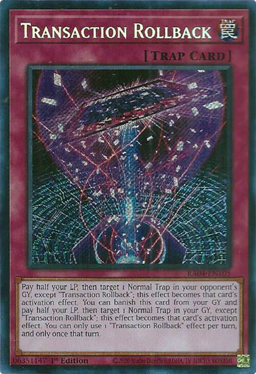 Annulation de transaction [RA04-FR105] Secret Rare