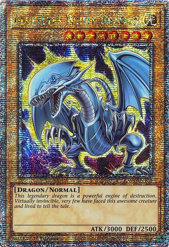 Dragon Blanc aux Yeux Bleus (7ème Art) [RA04-FR108] Quarter Century Secret Rare