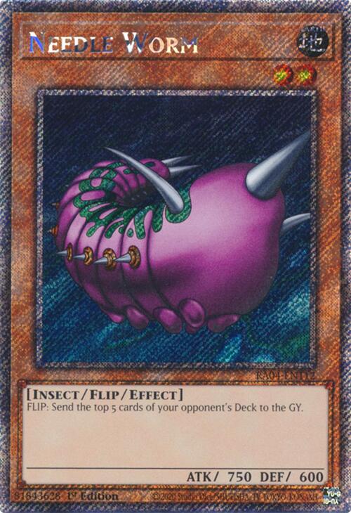 Ver Platine Secret Rare : Ver Aiguille [RA04-FR112]