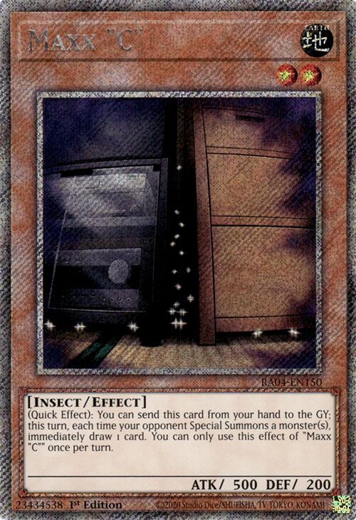 Maxx "C" [RA04-FR150] Platinum Secret Rare