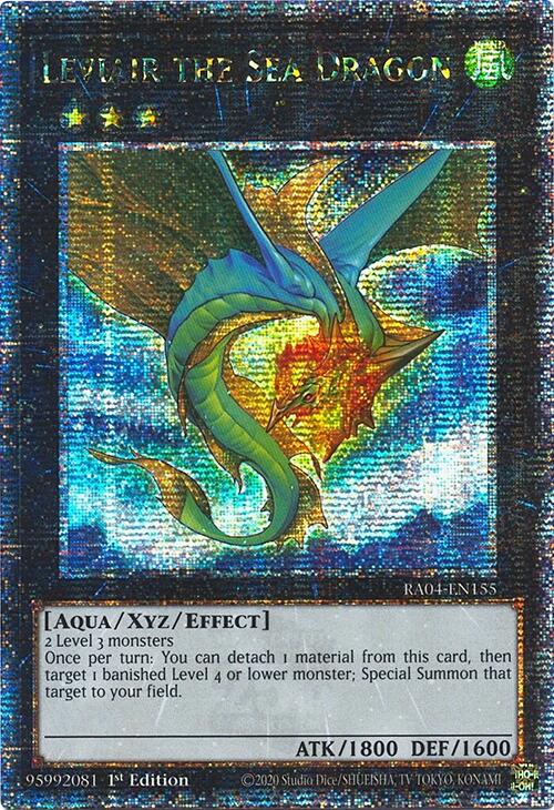 Leviair le Dragon des Mers [RA04-FR155] Quarter Century Secret Rare