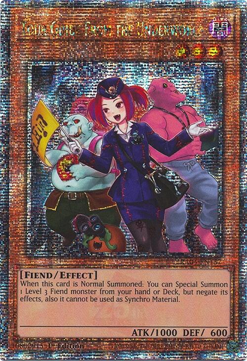 Guide des Enfers (Illustration alternative) [RA04-FR157] Quarter Century Secret Rare