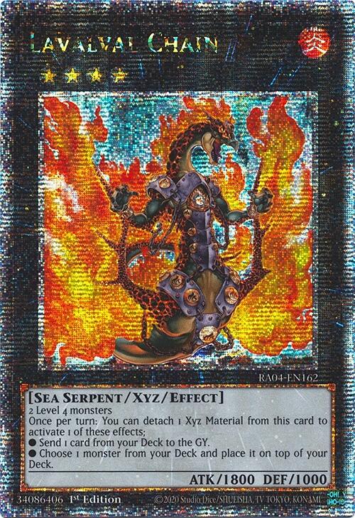 Chaîne Lavalval [RA04-FR162] Secret Rare "Quart de Siècle"