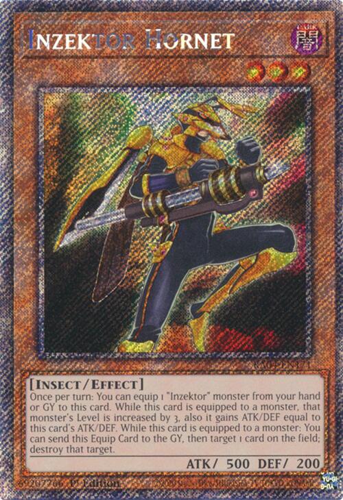 Guêpe Inzektor [RA04-FR171] Secret Rare Platine