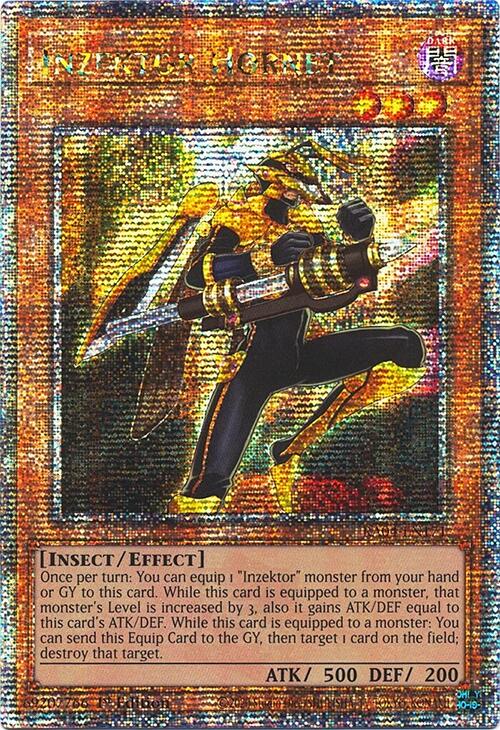 Inzektor Hornet [RA04-FR171] Quarter Century Secret Rare