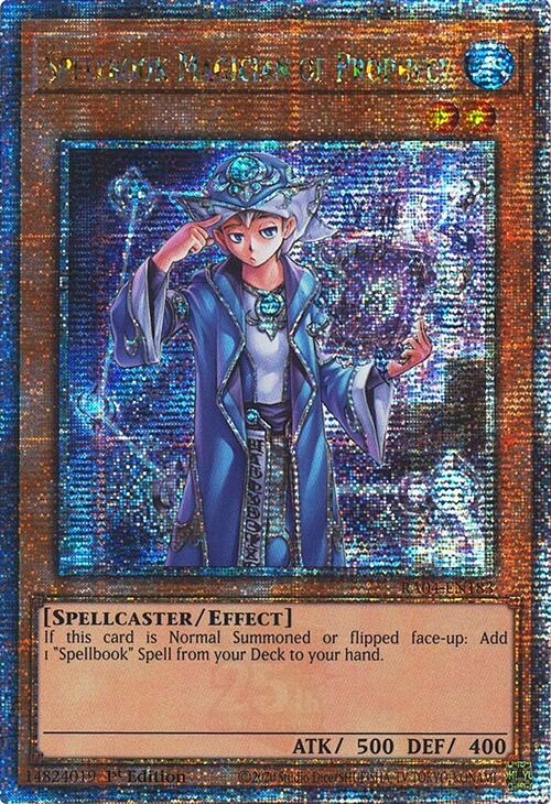 Magicien du Grimoire de la Prophétie [RA04-FR183] Quarter Century Secret Rare