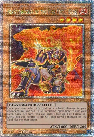 Hermandad del Puño de Fuego - Oso [RA04-EN198] Quarter Century Secret Rare