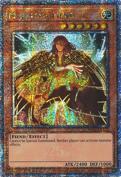 Démon de la Majesté [RA04-FR216] Quarter Century Secret Rare