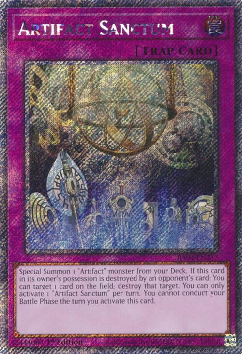 Sanctuaire Artéfact [RA04-FR217] Secret Rare Platine