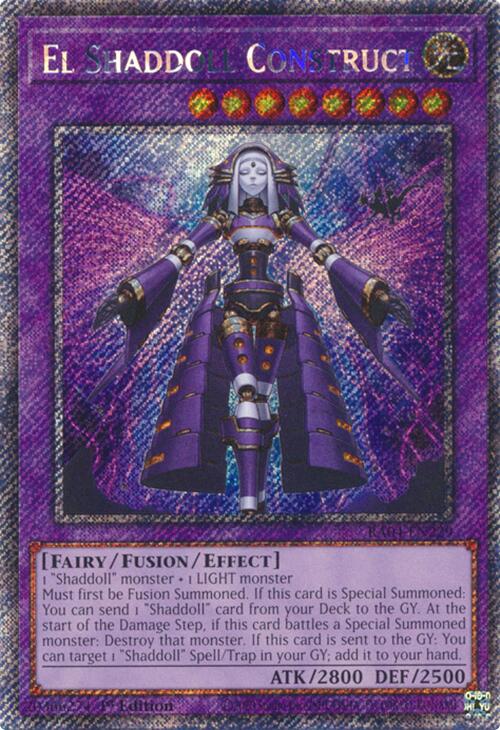 El Shaddoll Construction [RA04-FR229] Secret Rare Platine