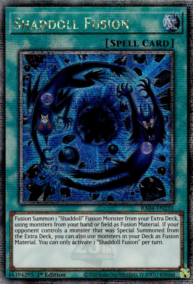 Fusion Marionnette de l'Ombre [RA04-FR231] Quarter Century Secret Rare