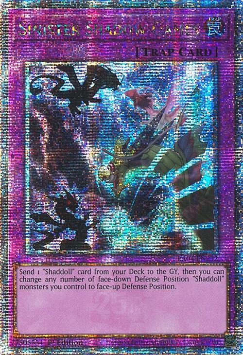 Jeux d'Ombres Sinistres [RA04-FR232] Quarter Century Secret Rare