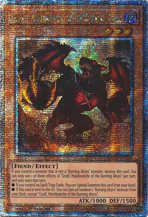 Graff, Malbranche des Enfers Embrûlés [RA04-FR234] Quarter Century Secret Rare