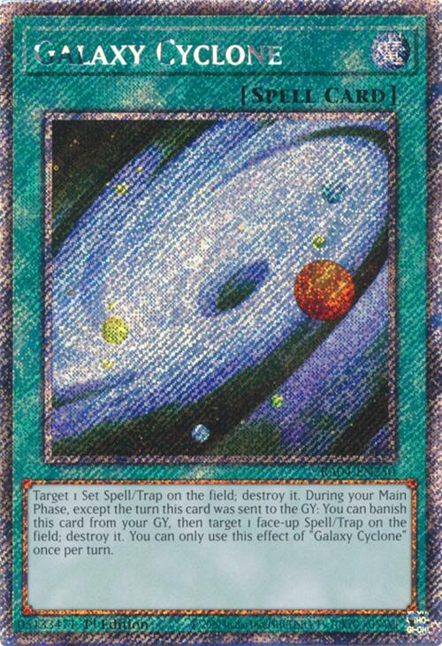 Cyclone Galactique [RA04-FR250] Secrète Rare Platine