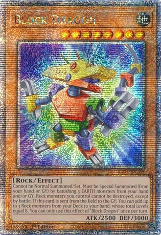Bloque Dragón [RA04-EN268] Quarter Century Secret Rare