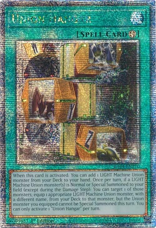Union Hangar [RA04-FR270] Secret Rare Quart de Siècle