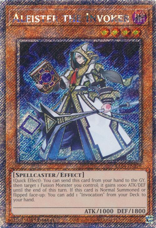 Aleister l'Invokhateur [RA04-FR278] Platinum Secret Rare