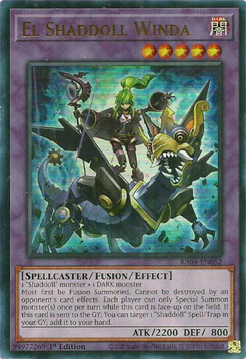 El Shaddoll Winda [RA04-FR052] Ultra Rare