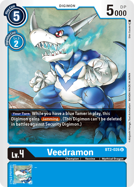 Veedramon [BT2-026] [Lanzamiento de Booster Especial Ver.1.5]