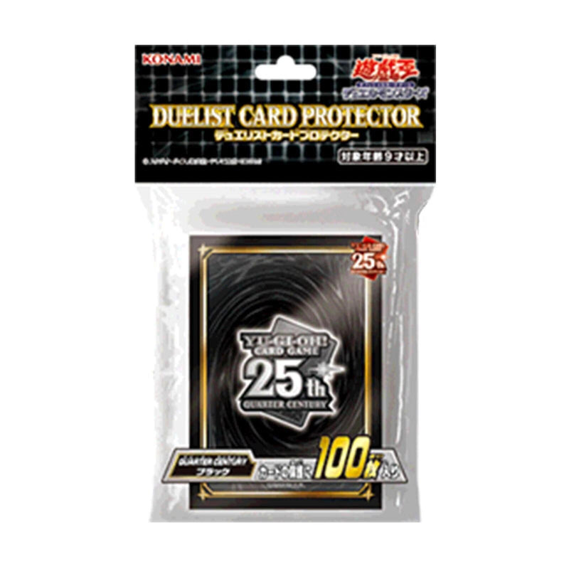Protège-cartes – 25e Anniversaire « Quarter Century » Noir (Paquet de 100)