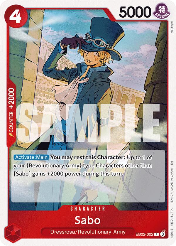 Sabo [Extra Booster: Collection Anime 25e Anniversaire]