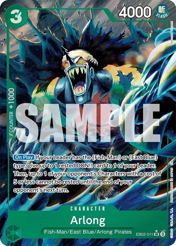 Arlong (Illustration alternative) [Extra Booster: Anime 25th Collection]