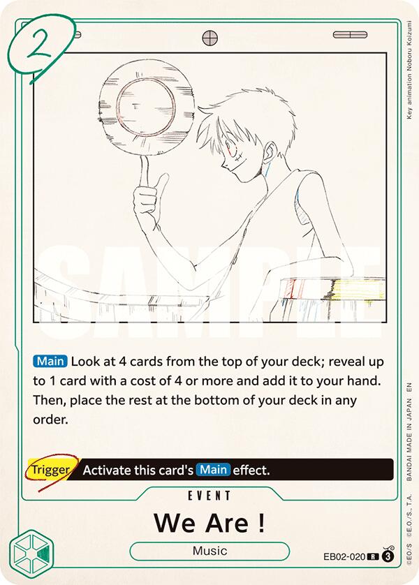 Nous sommes ! [Extra Booster : Collection 25e Anniversaire de l'Anime]