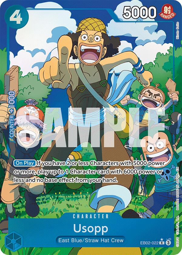 Usopp (Illustration alternative) [Extra Booster: Collection Anime 25e Anniversaire]