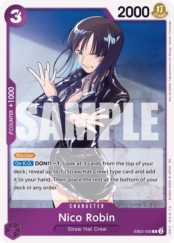 Nico Robin [Extra Booster : Collection Anime 25e Anniversaire]