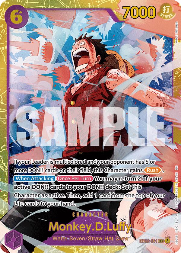 Monkey.D.Luffy (061) [Extra Booster : Collection Anime 25ème Anniversaire]