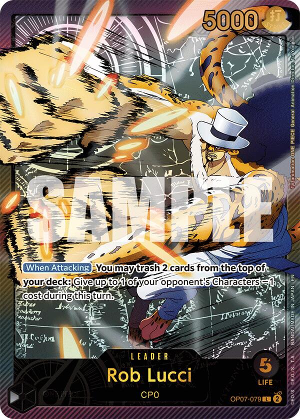 Rob Lucci (SPR) [Extra Booster : Collection Animé 25e Anniversaire]