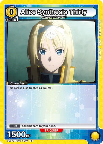 Alice Synthesis Thirty (010) - UE07BT: Sword Art Online (UE07BT)