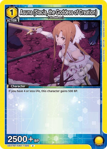 Asuna (Stacia, the Goddess of Creation) (020) - UE07BT: Sword Art Online (UE07BT)