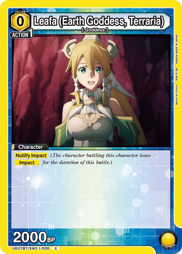 Leafa (Earth Goddess, Terraria) (026) - UE07BT: Sword Art Online (UE07BT)