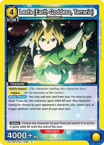 Leafa (Earth Goddess, Terraria) (028) - UE07BT: Sword Art Online (UE07BT)