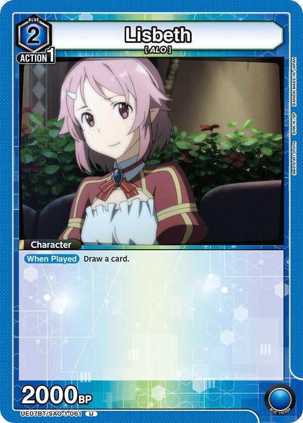 Image for Lisbeth (061) (UE07BT/SAO-1-061) (UE07BT) - Union Arena