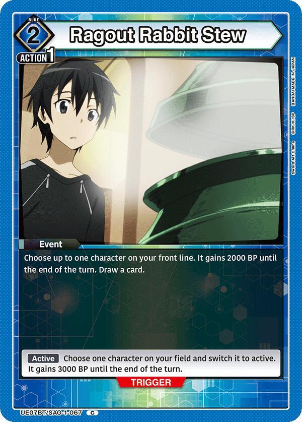 Ragout Rabbit Stew - UE07BT: Sword Art Online (UE07BT)