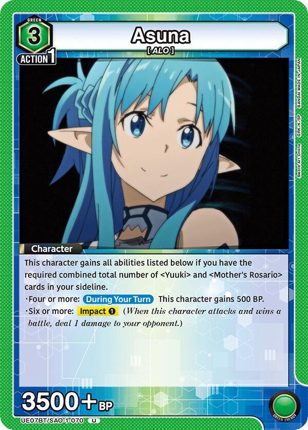 Asuna (070) - UE07BT: Sword Art Online (UE07BT)
