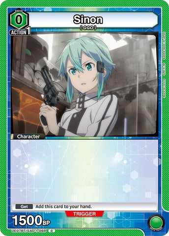 Image for Sinon (088) (UE07BT/SAO-1-088) (UE07BT) - Union Arena