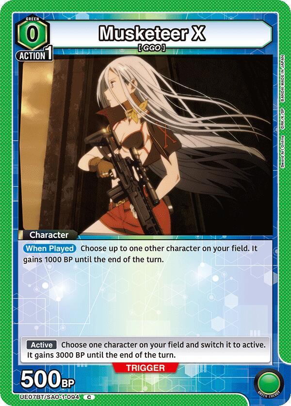 Musketeer X - UE07BT: Sword Art Online (UE07BT)