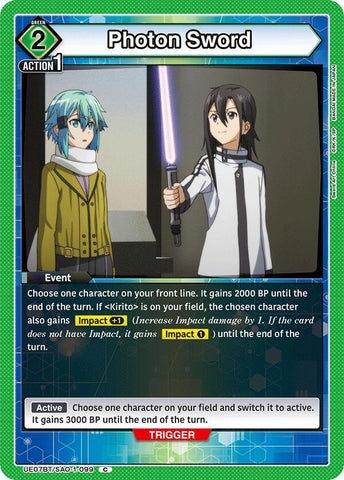 Photon Sword - UE07BT: Sword Art Online (UE07BT)