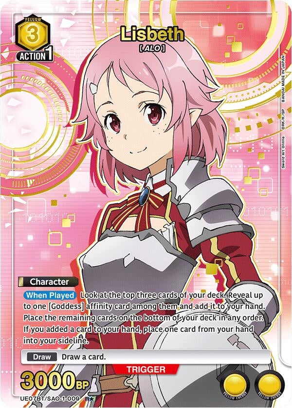 Image for Lisbeth (009) (R*) (UE07BT/SAO-1-009) (UE07BT) - Union Arena