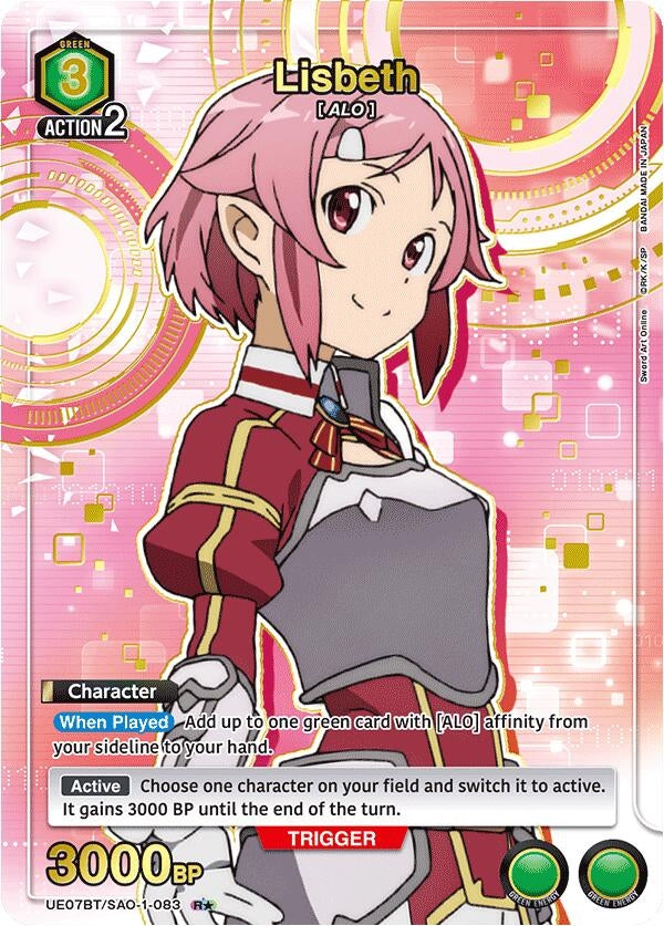 Image for Lisbeth (083) (R*) (UE07BT/SAO-1-083) (UE07BT) - Union Arena
