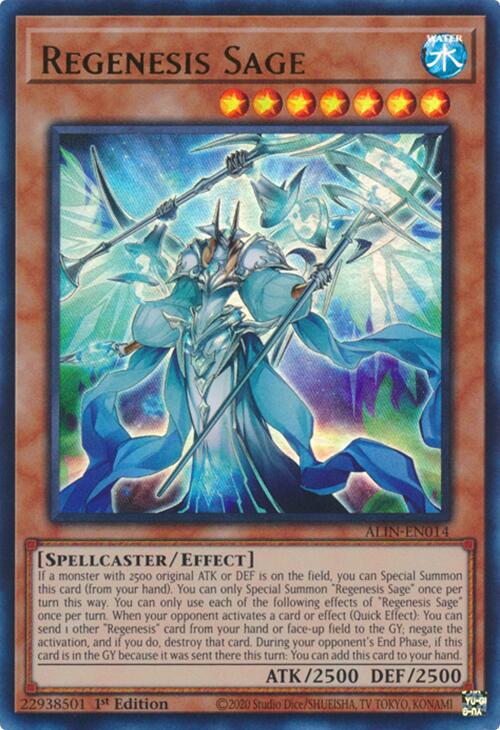 Regenesis Sage [ALIN-FR014] Ultra Rare